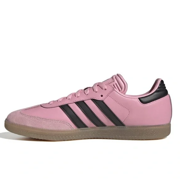 Adidas Samba Messi Pink Black Men 9 Women 10 - Picture 6 of 10